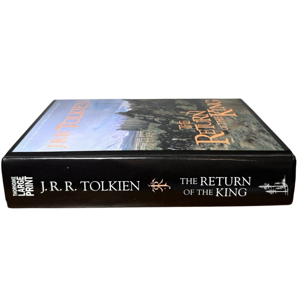 The Return of the King JRR Tolkien Hardcover Thorndike Press Large Print 2003